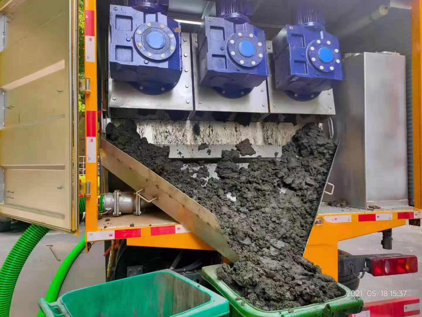 璧山化粪池清掏城市维护站-泥浆净化干湿分离处理